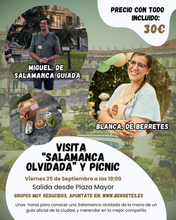 Cargar imagen en el visor de la galería, Visita "Salamanca olvidada" + Picnic Berretes