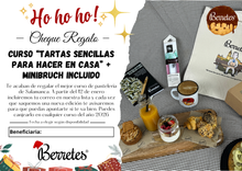 Cargar imagen en el visor de la galería, Cheque Regalo Curso Tartas Sencillas Para Hacer en Casa by Berretes