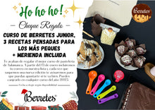 Cargar imagen en el visor de la galería, Cheque Regalo Curso Berretes Junior: 3 Recetas pensadas para los más peques
